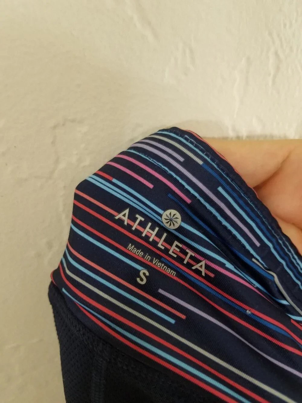 Athleta stripes skirt